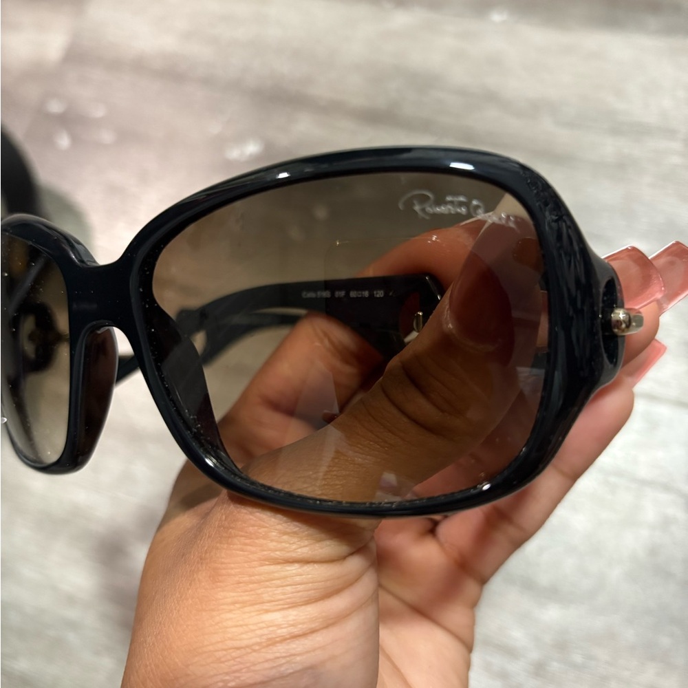 Roberto Cavalli Black Sunglasses - Picture 2 of 7